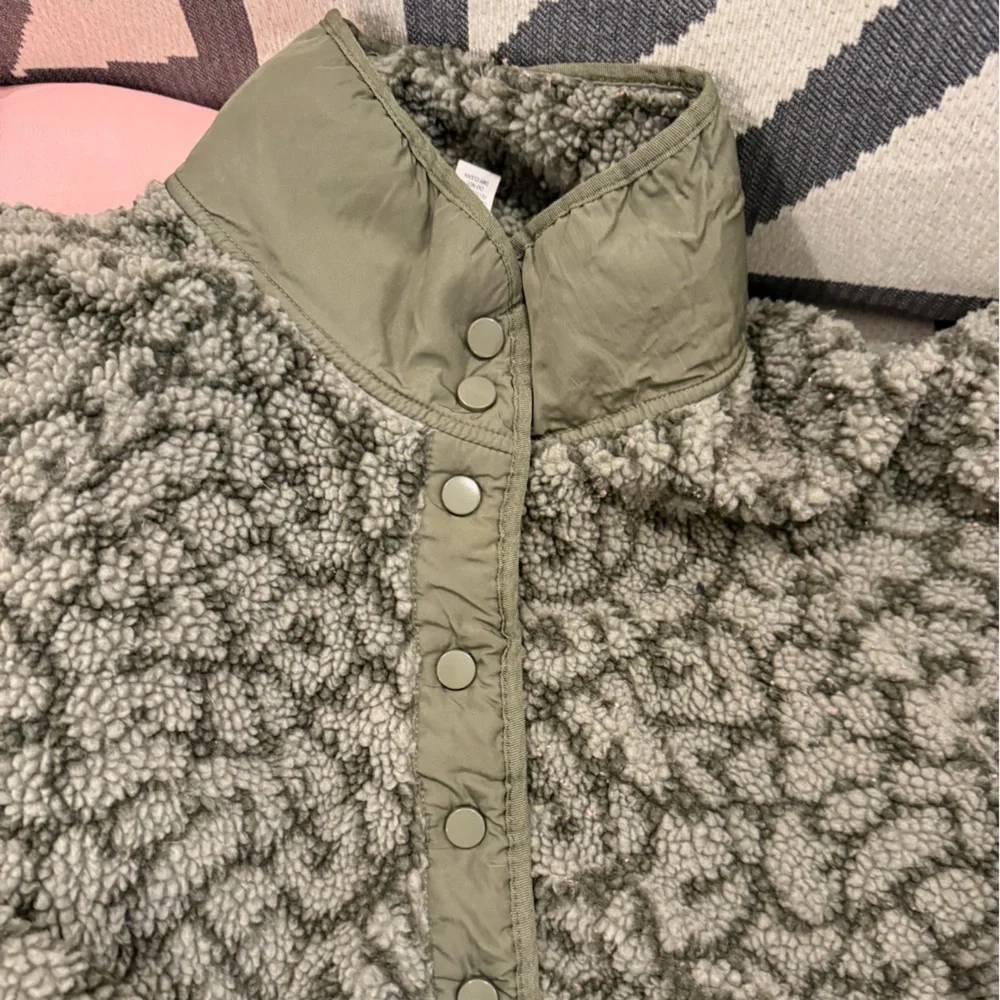 ZYIA ACTIVE Womens Cozy Patterned Teddy Jacket Fleece Size XL biterroot heidi - Picture 4 of 9